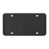 2 Sets Waterproof Rustproof Non-damaging Car Paint Silicone License Plate Frame, Specification: US Black