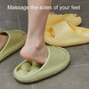 Summer Household Massage Slippers Bathroom Non-Slip Shower Thick Sole Slippers, Size: 40-41(Pink)