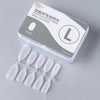 10pairs Of 100pcs/Box Frosted False Nails Artificial Tip, Shape: Medium Oval L