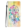 For Samsung Galaxy A56 5G Colored Drawing Leather Phone Case(Dream Catcher)