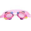 Cartoon Children Swimming Goggles Baby Waterproof Anti-fog High-definition Swimming Goggles(Pink Fish)