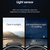 G3 5" GPS HUD Car Head-Up Display Speedometer - KM/MPH