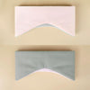 Dual-use Double-sided Eye Mask Earmuffs All-inclusive Noise Reduction Eye Protection Mask(Cold Pink+Warm Light Gray)