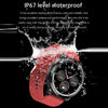T52 1.39 inch IP67 Waterproof Silicone Band Smart Watch Supports Bluetooth Call / Blood Oxygen / Body Temperature Monitoring(Red)