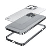 For iPhone 13 Pro Metal Frame Frosted Case (Gold)