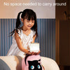 LED Sleeping Night Light Bedroom Warm Light Ambiance Bedside Lamp, Model: Rechargeable 4000mAh