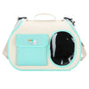 Pet Carrier Bag, Crossbody for Cats & Small Dogs (Green)