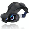 For Meta Quest 3 VR Adjustable Elite Headset Head Strap(Black)