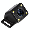 316 4 LED Security Backup Parking Waterproof Rear View Camera, Support Night Vision, Wide Viewing Angle: 120 Degree(Black)