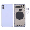 iPhone 11 Back Cover Replacement Purple - SIM Tray & Lens