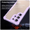 For Samsung Galaxy S25 Ultra 5G Armor Glaze PC Hybrid TPU Phone Case(Purple)