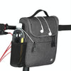 Rhinowalk RK18995 Large-capacity Aluminum Film Insulation Bicycle Head Bag with Rain Cover(Gray)