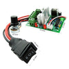 LDTR-WG0266 DC 6-30V 200W 16KHz PWM Motor Speed Controller Regulator Reversible Control Forward/Reverse Switch (Green)