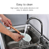 kn082 11 in 1 Wooden Handle Silicone Kitchen Tool Set with Storage Bucket(Green)