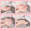 10pcs Disposable Portable Travel Tube Shape Boxed Confetti Soap Mini Soap Plate(Words Series)