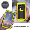 For Samsung Galaxy S25 Ultra 5G R-JUST Sliding Camera Life Waterproof Holder Phone Case(Yellow)