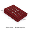 17x24x6cm 8-bit Bracelet Holder Jewelry Display Rack Microfiber Jewelry Counter Display Props