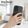 For Honor 90 R20 Ring Card Holder Phone Case(Black)