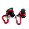 LUYA Rod Hanger Fishing Rod Holder Clip for 2mm-11mm Rods(Red)