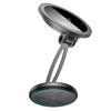 BOROFONE BH218 Star Metal Ring Magnetic Wireless Fast Charging Car Holder(Metal Grey)