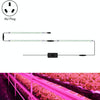 LED Plant Lamp Household Full Spectral Filling Hard Lamp Strip, Style: 30cm 3 Head(Pink Light AU Plug)