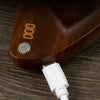 200g/0.1g   Solid Wood Coffee Beans Tea Scale Touch Button Rechargeable Kitchen Scale