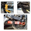 HC154 Motorcycle Modified Accessories Universal Aluminum Alloy Chain Adjuster(Black)