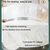 10pcs /Pack 1.4m Disposable Elastic Bunching Tablecloth Household Table Thickened PE Non-Washable Waterproof Oilproof Tablecloth(White)