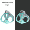Breathable Mesh Dog Harness with 2m Leash, Blue, S