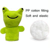 Animal Finger Dolls Plush Toys For Preschool Education, Height: 7.5cm(5 PCS/Set Tadpole+Story Card)