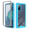 For Samsung Galaxy S20 FE Starry Sky Full Body Hybrid Shockproof Phone Case(Sky Blue)