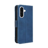 For Samsung Galaxy A56 5G Skin Feel Calf Texture Card Slots Leather Phone Case(Blue)