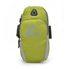 Ultra Light Sports Equipment Mobile Phone Arm Bag, Specification:Under 5.5 inches(Green)
