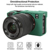 For Sony ILCE-7CM2 / A7C II / A7CR Litchi Texture Soft Silicone Protective Case(Green)