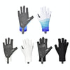 BOODUN P101251 Summer Outdoor Half Finger Silicone Non-Slip Fishing Gloves, Size: XL(White)