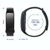 CHIGU C1Plus Fitness Tracker 0.96 inch IPS Screen Smartband Bracelet, IP67 Waterproof, Support Sports Mode / Blood Pressure / Sleep Monitor / Heart Rate Monitor / Fatigue Monitor / Sedentary Reminder (Black)