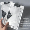 100PCS Phone Case Translucent Yin Yang Self-sealing Packaging Bag(Yellow)