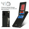 For Samsung Galaxy S20 Cross-body Zipper Square TPU+PU Back Cover Case with Holder & Card Slots & Wallet & Strap(Black)