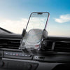 Borofone BH120 Delightful One-button Air Outlet Car Holder(Black Grey)