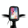 Rhinowalk Hard Shell Handlebar Bag Touch Screen Phone Bag Mountain Bike Front Bag(Black)