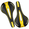 YAFEE YF-1018 Mountain Bike Saddle Bicycle Riding Saddle Bicycle Saddle(Black Yellow)