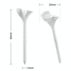 20pcs /Box PGM QT031 83mm Golf Ball Tee 10 Degree Angled Ball Spike Aiming Arrow