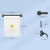 Car Storage Garbage Bag Bracket Car Mobile Phone Tablet Rear Pillow Holder(Titanium Gray)