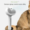 RK56 Spray Pet Grooming Comb, USB Rechargeable, Green