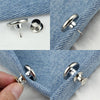 20 PCS 17mm Jeans Buttons Nail-Free Adjustable And Detachable Buttons, Colour: Style 7