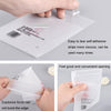 2 Sets CPE Matte Self -Sealed Bag Data Cable Phone Case Packaging Bag, Size: 8x20cm
