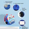 Kindergarten Schoolbag Cartoon Car Plush Backpack Children Cute Shoulder Bag(Fire Truck)