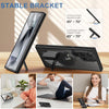 For Samsung Galaxy S25 Ultra 5G Heat Dissipation Aromatherapy MagSafe Holder Phone Case(Black)