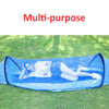 Anti-Rollover Automatic Quick-Opening Mosquito Net Hammock Outdoor Camping Double Anti-Mosquito Hammock, Size: 290x140cm(Blue)