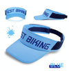 WEST BIKING Summer Sunshade Hat Outdoor Riding Empty Top Cap, Size: Free Size(Blue)